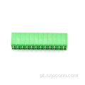 Bolcks terminais de mola PCB de 5,0 mm 24P reto